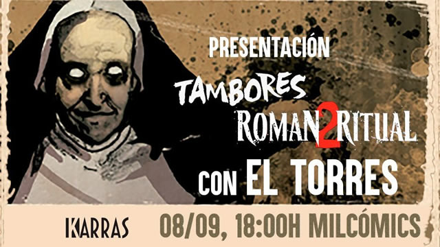 El TORRES VISITA MILCOMICS